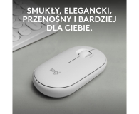 Logitech M350s Pebble Mouse 2 biały - 1172757 - zdjęcie 7